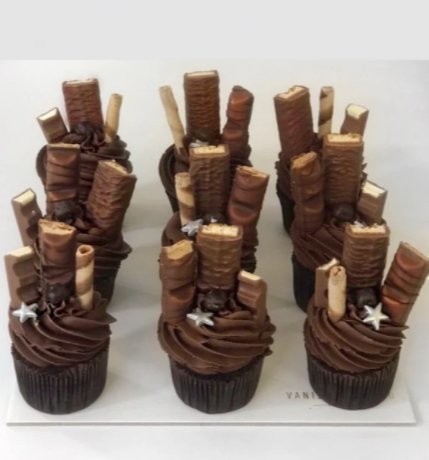 Chocolate Bomb Cupcakes