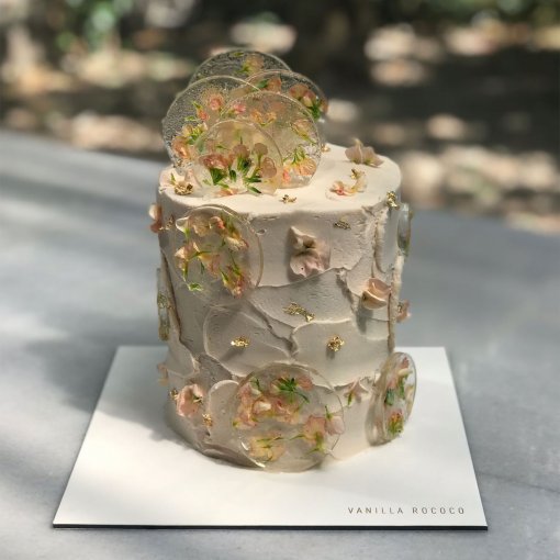 Spring Flowers Lollipop Cake