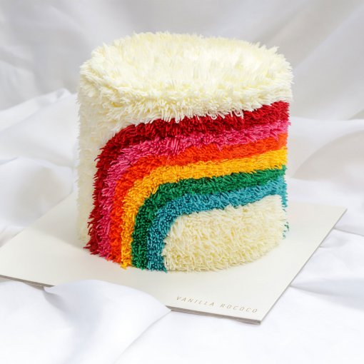 Rainbow Colours Cake