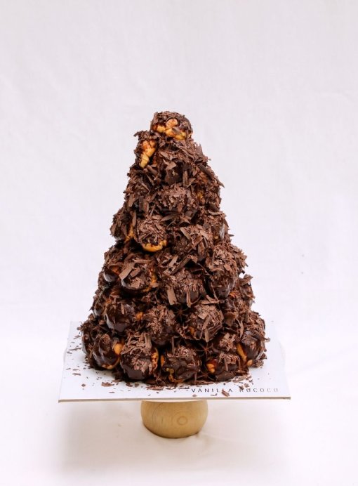 Chocolate Choux Tower